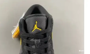  1 Air Gold' 553558-071 'Black University Jordan Low 0602